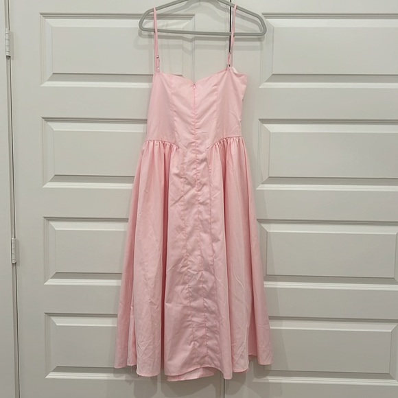 Cami pink midi dress - Picture 2 of 2